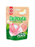 Drpeeler Peelable Peach Gummy Fruits Halal 65g