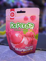 Drpeeler Peelable Rasberry Gummy Fruits Halal 65g